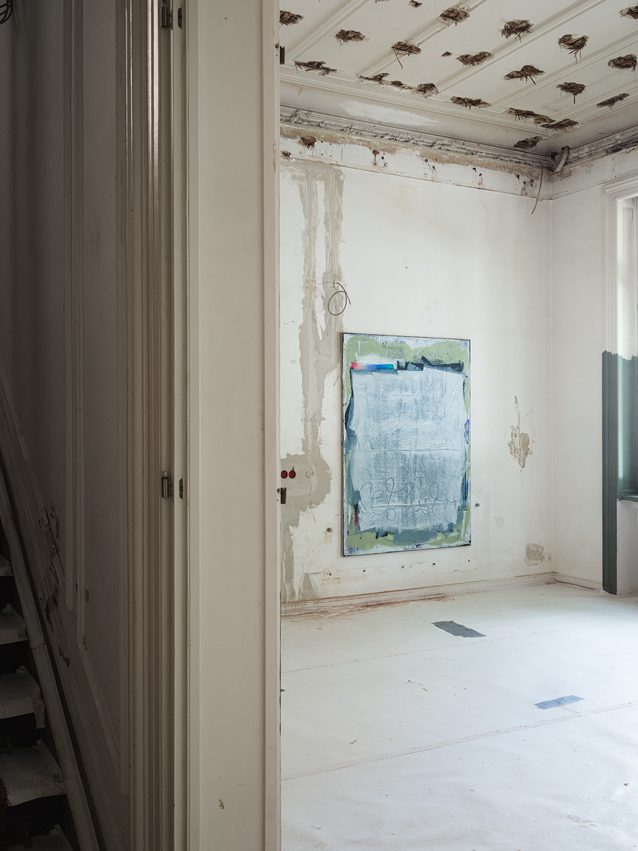 Arthur Löwen, Painting in exhibition TIPPING POINT